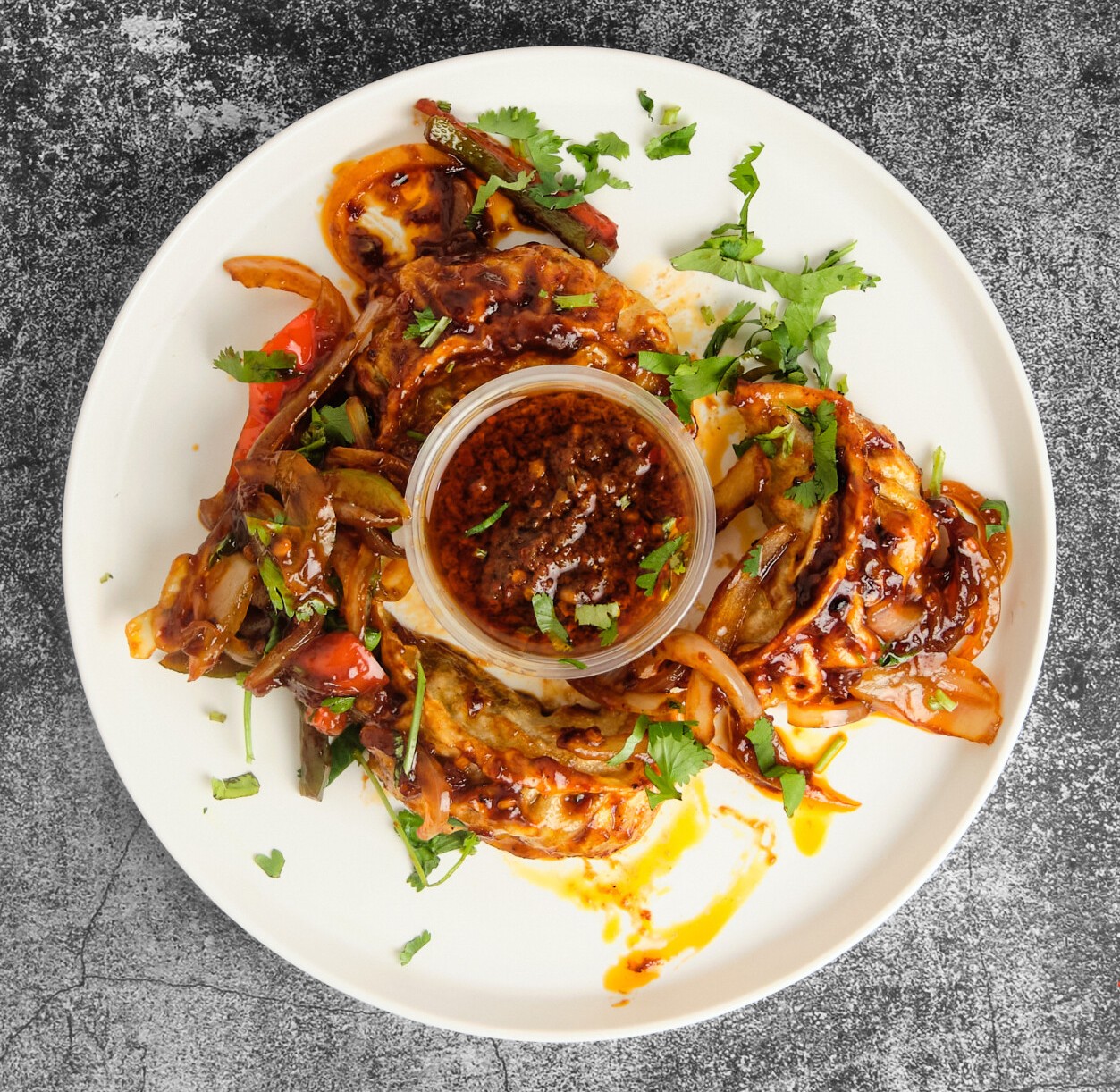 Chilly Fried Momos