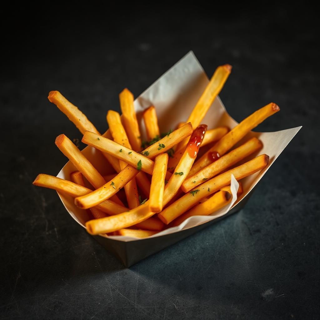 Peri peri fries & garlic bread