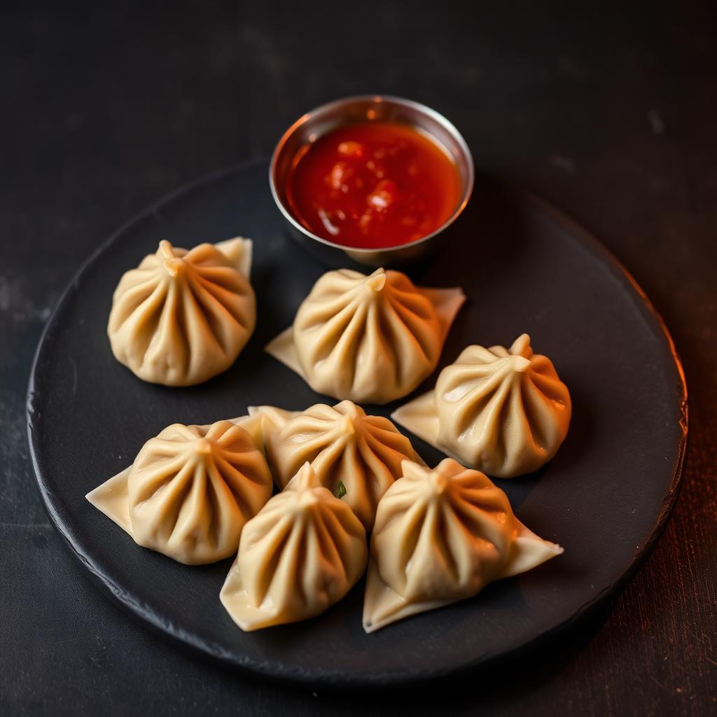 Momos, steamed or chilli-fried